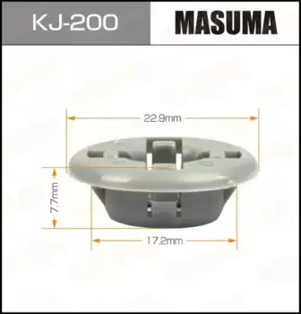 клипса!\ Toyota KJ-200 MASUMA