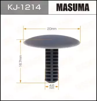 клипса!\ Toyota Land Cruiser Prado 96-02 KJ-1214 MASUMA