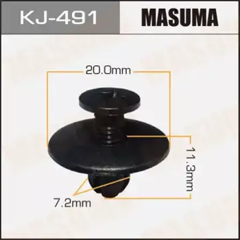 клипса!\TOYOTA PRIUS/YARIS/COROLLA/MARK II/SEQUOIA 90> KJ491 MASUMA