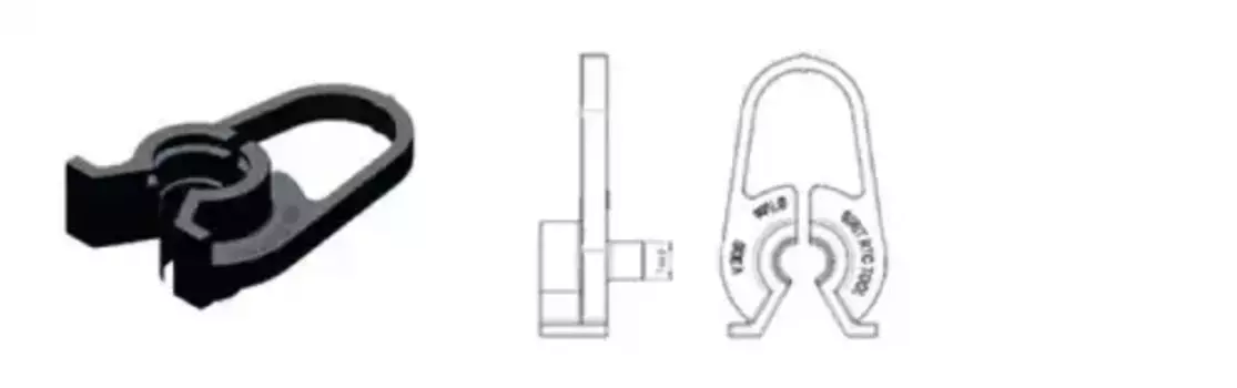 КЛЮЧ ДЛЯ ДЕМОНТАЖА ТРУБКИ 15/ (10408040/170718/0027779/2, ИТАЛИЯ) VARIUT015 SIRIT
