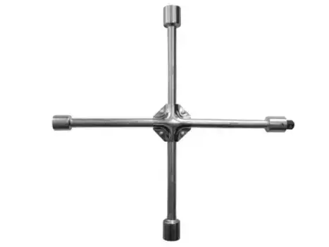 ключ баллонный! крестообразный 17х19х21х22мм l=400мм\ RF-681B400 ROCK FORCE