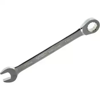 ключ гаечный! комбинированный трещоточный, 17мм\ W45117 JONNESWAY