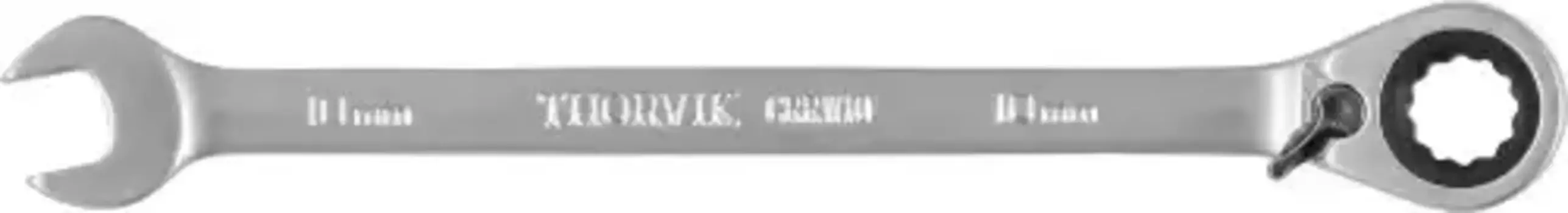 ключ гаечный комбинированный трещоточный с реверсом! 10 мм\ CRRW10 THORVIK