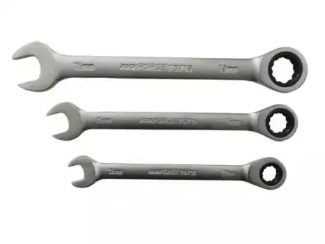 ключ! комбинированный трещоточный 18мм\ RF-75718 ROCK FORCE