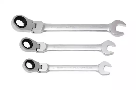 ключ! комбинированный трещоточный с шарниром 10мм\ RF-75710F ROCK FORCE