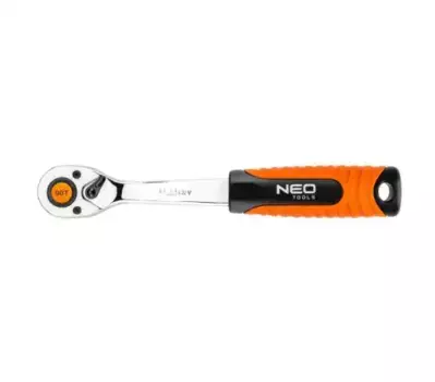 ключ трещоточный! 1/4'', 90 зубов\ 08530 NEO