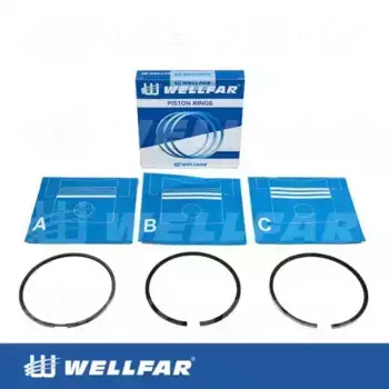 Кольца поршневые WELLFAR 005-501591-000