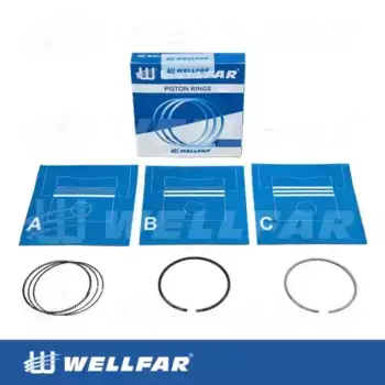 Кольца поршневые WELLFAR 005-517180-000