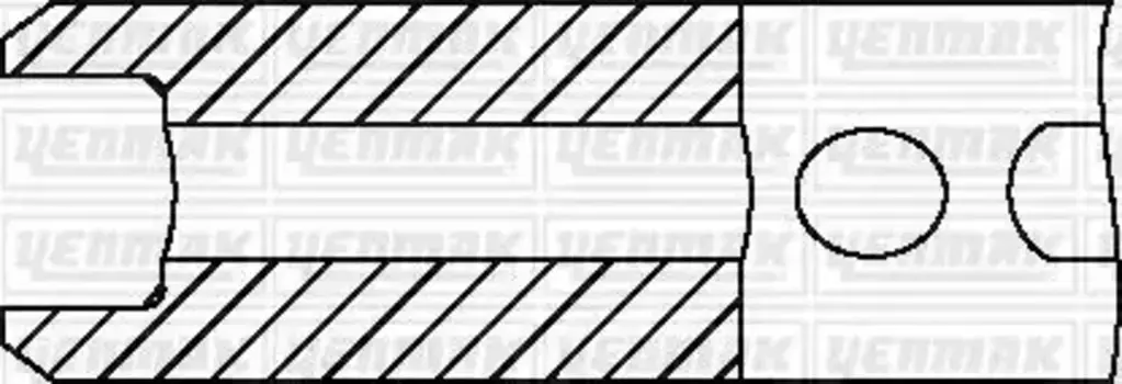 Кольца поршневые YENMAK 9109912050