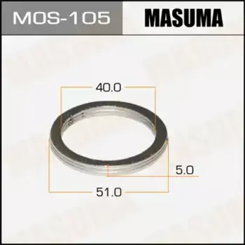 Прокладка глушителя MASUMA MOS105