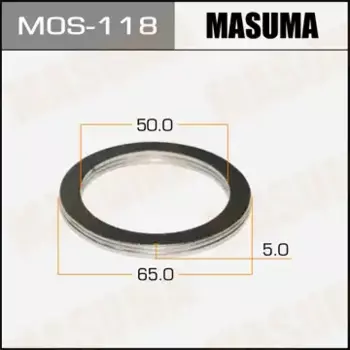 Прокладка глушителя MASUMA MOS-118