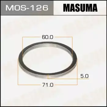 Прокладка глушителя MASUMA MOS126