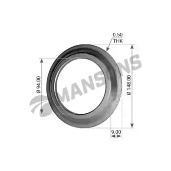 кольцо! маслоотражательное ступицы (м) 84x128/148.5x8.5\ BPW SN30../36../42..SB3745/4309 300.012 MANSONS