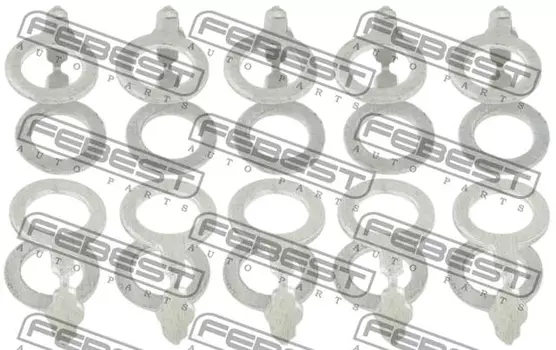 кольцо уплотн. форсунки впрыска топлива! упак. 10 шт\ TOYOTA LAND CRUISER PRADO RINGFL-007-PCS10 FEBEST