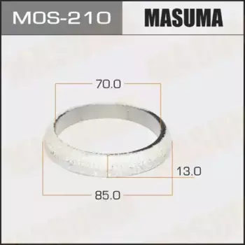 Кольцо уплотнительное автомобильное MASUMA MOS-210