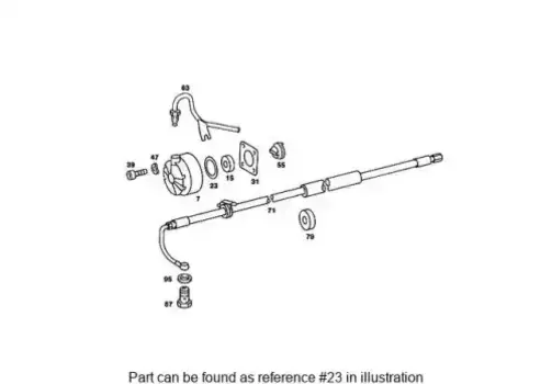 Кольцо уплотнительное автомобильное MB 010 997 43 45