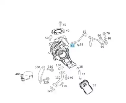 Кольцо уплотнительное автомобильное MB 023 997 85 48