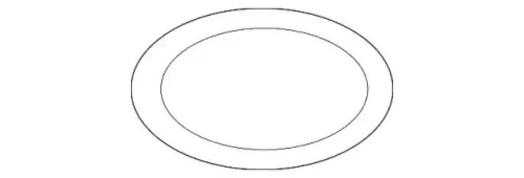 Кольцо уплотнительное автомобильное PORSCHE 95834304500