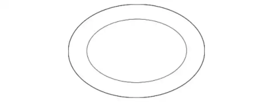 Кольцо уплотнительное автомобильное PORSCHE 90012315230