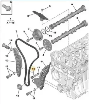 Кольцо уплотнительное автомобильное PSA 0820 28