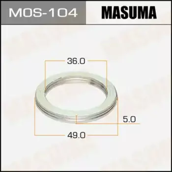 Прокладка глушителя MASUMA MOS-104
