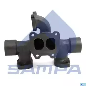Коллектор выпускной SAMPA 040.1613