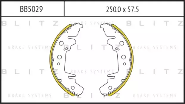 колодки барабанные!\ KIA Carnival all 99>, Chrysler Voyager all 96>