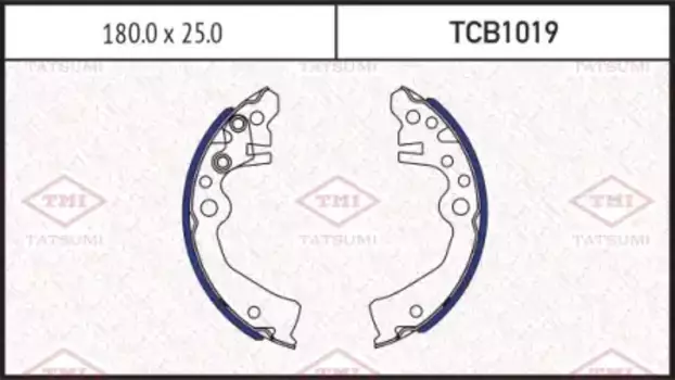 колодки барабанные!\ NISSAN Cube 08>