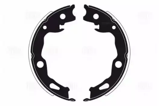 Тормозные колодки барабанные TRIALLI GF 4668