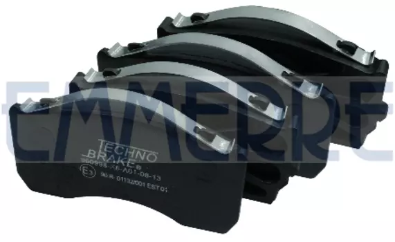 Тормозные колодки дисковые TECHNO BRAKE 960998