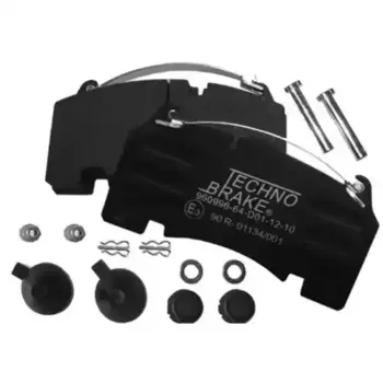 Тормозные колодки дисковые TECHNO BRAKE 960996