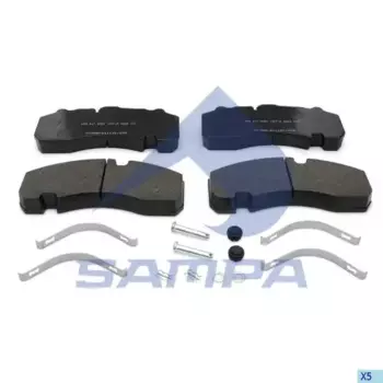 колодки дисковые 248x109.5x30отв. датч5м