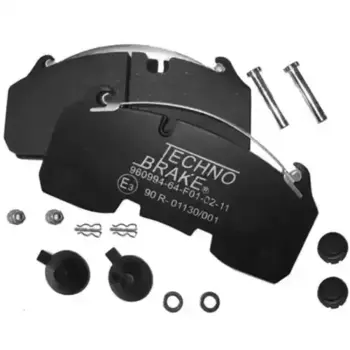 Тормозные колодки дисковые TECHNO BRAKE 960994