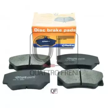 колодки дисковые п.! с антискрип. пластинами\ Ford Transit 80/100/120 1.6-2.5D 85-92