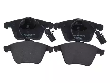 Тормозные колодки дисковые передняя ось ZENTPARTS Z07477