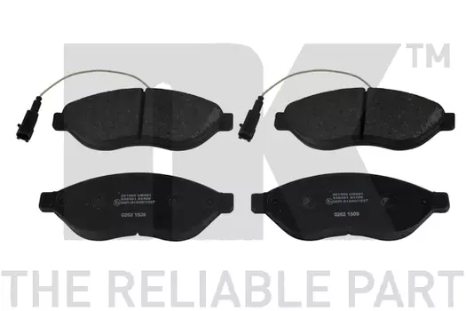 колодки дисковые передние!\ Citroen Jumper, Fiat Ducato, Peugeot Boxer 2.2HDi 06>