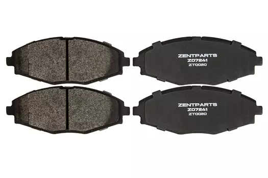 Тормозные колодки дисковые передняя ось ZENTPARTS Z07241