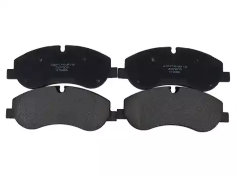 Тормозные колодки дисковые передняя ось ZENTPARTS Z07606