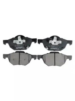 Тормозные колодки дисковые передняя ось ZENTPARTS Z07391