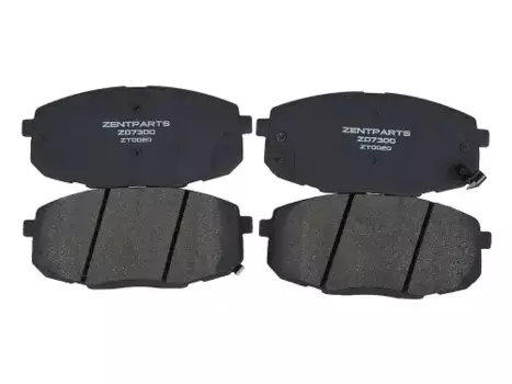 Тормозные колодки дисковые передняя ось ZENTPARTS Z07300