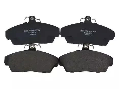 Тормозные колодки дисковые передняя ось ZENTPARTS Z07601
