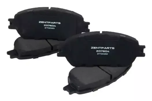 Тормозные колодки дисковые передняя ось ZENTPARTS Z07604