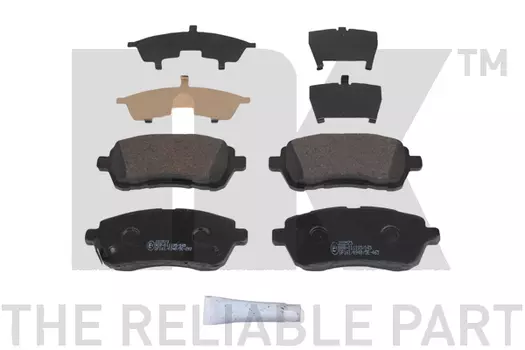 колодки дисковые передние!\ Mazda 2 1.3/1.5, Ford Fiesta 1.25-1.6TDCi 07>