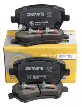 Тормозные колодки дисковые передняя ось ZENTPARTS Z07364