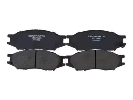 Тормозные колодки дисковые передняя ось ZENTPARTS Z07500
