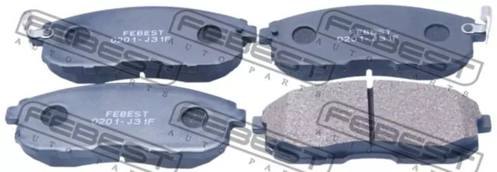 колодки дисковые передние!\ Nissan Tiida 1.6/1.8/1.5DCi 09.07>