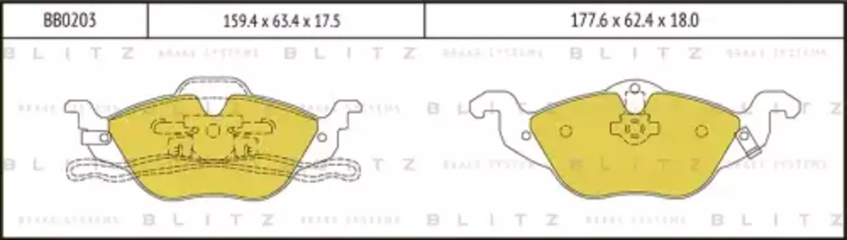 колодки дисковые передние!\Opel Astra 1.2/1.6/1.8/1.7CDi/2.0Di 98-05