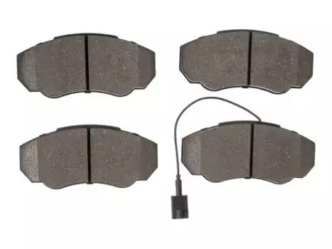 Тормозные колодки дисковые передняя ось ZENTPARTS Z07354