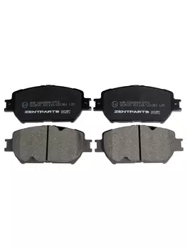 Тормозные колодки дисковые передняя ось ZENTPARTS Z07387