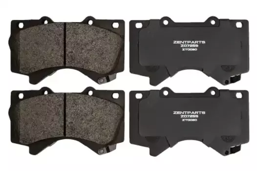 Тормозные колодки дисковые передняя ось ZENTPARTS Z07259